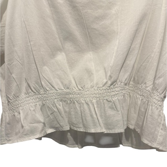 Uniqlo Blouse White Medium - Picture 5 of 10